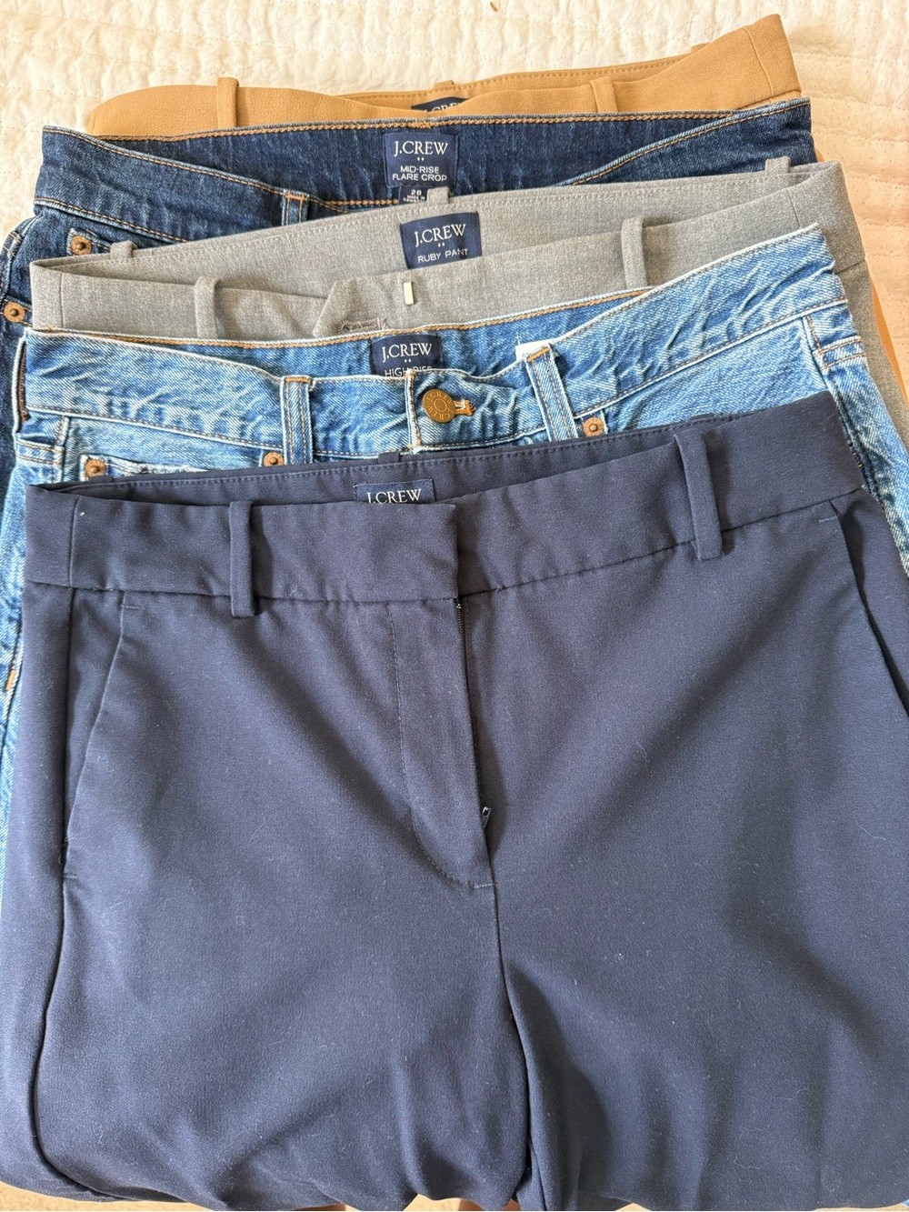 JCrew Factory bundle (5) of women’s pants